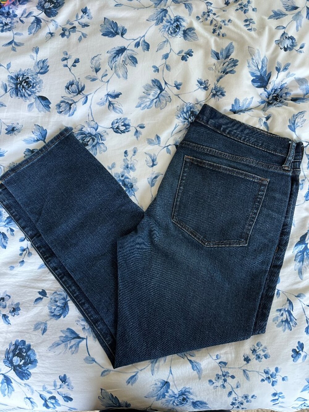 J.Crew Flex Jeans Men's 36x30 Dark Wash Slim Fit Stretch Denim BR936